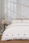 Ribbon Single Elastic Sheet Duvet Cover Set