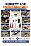 7-Piece Cleaning Brush Set & Scraper Tools, Metal Wire Brush, Nylon Brush & Hard Bristle Brushes - 6