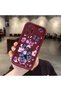 Xiaomi Redmi Note 10 Pro Compatible Case Camera Protector Claret Red Silicone Couple Phone Case Butterfly Pattern