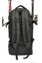 Black, Waterproof Fabric Camping, Fishing and Travel Backpack with Thermal Compartment 70*34*27 cm - 3