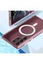 Galaxy S23 Ultra Case Thick Silicone Magsafe Camera Raised Transparent Scks - 3