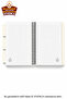 New Season Licensed Cardboard Cover Spiral Planner Notepad with Vivenca and Bookmark - 7