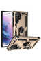 Galaxy S22 Ultra Case Camera Protector Magnetic Stand Tank Protection Omsy
