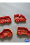 Vehicle Figured Cookie Mold Set Vehicle Shaped Dough Cutter Set of 4 - 2