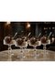 Set of 6 Ice Cream Bowls - 245 ml Glass Ice Cream and Dessert Bowls Set of 6 - Stylish Footed Serving Bowl - 6