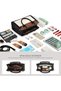 Purses and Handbags for Women, Tote Shoulder Bag Satchel Black Purse and PU Leather Top Handle for ladies - 5