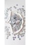 20 Grams 20 mm Horizontal Striped (Reflective) 1St Quality Pearlescent Guipure Jewelry Fabric Bandana Mesh Beanie Bag Decoration Sequin Plastic Sequin Beads -Color: Gray