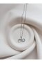 Zircon Stone Infinity Necklace - Steel Women's Necklace - Zircon Stone Necklace Symbolizing Luck and Infinity - Steel Necklace - 6
