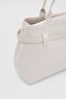 Amor Buckle Detailed Shoulder Bag Cream - 8