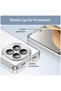 Xiaomi Poco M8 Pro Case Camera Protected Shock Absorbing Transparent Back Cover Full Clear - 6