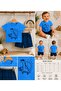 100% Cotton Hopidik Skateboarded Cute Dino Printed Top and Bottom Two-Piece Summer Baby Set - 6