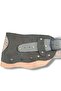 Sorelle Khaki Detailed Design Leather Belt - Handmade Accessory - 2