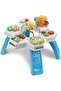 طاولة أنشطة VTech Busy Bee 2 في 1 مع موسيقى وأداة فرز الأشكال ومناطق تعليمية للأطفال الرضع والصغار