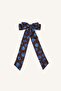 Polka Dot Bow Brown Hair Clip I2619Axns - 2