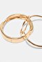 Set of 2 wavy rigid bangles - 5