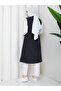Women's Double-Breasted Buttoned Belted Long Vest Rc3150 - 8