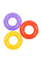 Plain Inflatable Pool & Beach Float Swim Ring, PVC (Assorted)