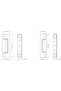 Pvc Pimapen Door and Window Hinge White 95mm - 3