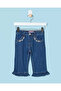 Infant Girls Navy Jeans With Headband 2 Pieces - 2