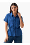 UTILITY STYLE TOP WITH FRONT TIE KNOT - 3