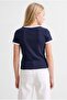 Girl's Text Printed T-Shirt - 4