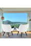 SF-Wing -Seater Single Sofa with Iron and Solid Wood Frame - Durable Iron Frame, Premium Solid Wood, Comfortable Design with High Backrest. - 7