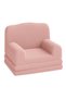 Kids Sofa Chair, Sherpa Convertible Toddler Couch with Washable Cover, Crown Design Comfy Children's Reading Chair, Fold Out Sofa Bed for Playroom, Nursery, Girls & Boys - 7