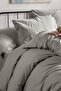 Arrow 100% Organic Washed Cotton Double Duvet Cover Set - 2