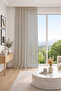 Beta Mink Special Size Tulle Curtain 240X270 Without Pleats