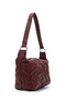 Star Detailed Mini Baguette Women's Crossbody Bag Alpha Claret Red - 3