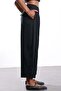 Black Stone Embroidered Trousers - 5