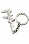 Mini Caliper Keychain Metal Measuring Tool |   Stylish Keychain with Movable Slide and Fixing Screw - 2