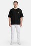 Men Crew Neck Short Sleeve Graphic Print T-Shirt, Black - 2