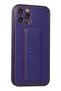 Ilkestor iPhone 12 Pro Case Coco Leather Stand Cover (21730) - Purple - 2