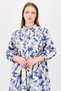 Women Floral Print Shirt Dress, Multicolor - 2