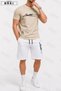 Limited Edition Printed Oversized Unisex T-Shirt & White Shorts Set