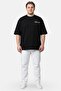 Men Crew Neck Short Sleeve Brand Logo T-Shirt, Black - 2