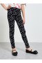 Girls Cherry Print T-Shirt And Polka Dot Leggings Set - 4