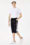 Men's Below-Knee Bermuda Shorts Diving Fabric with 3 Pockets