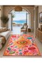 Sdt Traditional Patterned Modern Woven Base Decorative Carpet Sdtamor5066 - 2