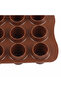 Silicone Witch Hat Mould – 20×11 cm – 15-Cavity Chocolate & Candy Mold - 2