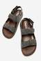 Men's 2 Buckle Sandals Khaki - 5
