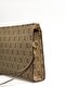 Women's Monogram Patterned Handbag Portfolio Wallet Clutch - 2