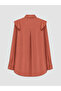 Modal Blend Ruffled Women's Shirt Tunic - 6