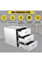 Stainless Steel Outdoor Kitchen Drawers, Flush Mount Built-in BBQ Drawer - 4