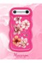 Tecno Pova Slim Compatible Case Camera Protector Red Silicone Couple Phone Case Floral Pattern - 2