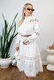 Lace Detailed Imported Dress - 2