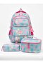 Relaxio3-Piece Set with Accessories for Girls, Pencil Holder and Lunch Bag Backpack 1910-2