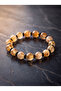 Citrine - Obsidian Natural Stone Bracelet (10 mm) - 2