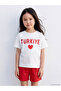 Original Oval Collar Printed Girls' T-Shirt - 2